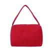 Bolsa de cosméticos portátil de pana, nueva bolsa de mano estilo coreano para estudiantes, bolsa de almacenamiento de cosméticos de gran capacidad para mujeres.