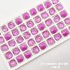 Taladro de uñas transfronterizo joyería red-hot cuadrado grueso superficie de flor de bauhinia taladro de producto alto taladro de uña taladro de cristal taladro moca fábrica al por mayor