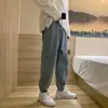 Jeans Cónicos para Hombre Primavera Verano Calle Alta Americana Marca de Moda Rectos Sueltos Estilo Coreano Ajuste Delgado de Moda Pantalones Cortos