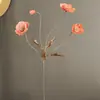 Flores de Amapola Artificiales, Arreglos de Amapolas Falsas, Artículos Decorativos para Sala de Estar y Mesa de Comedor, Ramos de Flores, Decoraciones de Lujo Ligero