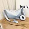 Bolsa feminina de lona japonesa 2023 novo pano de nylon casual bolsa de ombro simples bolsa de mensageiro de classe de estudante