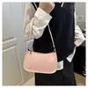 Bolso Pequeño Cuadrado de Moda para Comercio Exterior, Bolso de Hombro Versátil para Debajo del Brazo, Bolso de Mano con Estampado de Serpiente, Bolso Cruzado con Textura Hermosa