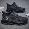 Zapatos Deportivos Ligeros y Transpirables de Punto Volador para Hombre, Tenis Versátiles de Moda y Tendencia, Zapatos Deportivos de Malla con Suela Suave para Hombre