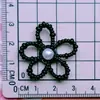 Números de Pedrería Coloridos 100, Cisne, Flor, Abeja, Dijes DIY para Zapatos, Decoraciones para Fundas de Teléfono, Pinzas para el Cabello, Accesorios de Plástico para Ropa