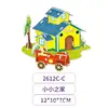 Quebra-Cabeça Estéreo 3D Brinquedo Educativo Montagem Cenário Casa Interativo Pai-Filho Feito à Mão DIY Montagem de Cena