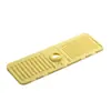 Alfombrilla Antisalpicaduras de Silicona para Desagüe de Grifo de Cocina, con Retención de Agua, Cortable, Plegable, para Lado Estrecho, Mesa de Lavado, Alfombrilla Absorbente