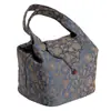 Bolsa para Set de Té Ruyi al por Mayor, Bolsa Portátil para Almacenamiento de Set de Té de Viaje, Bolso de Mano Estilo Chino, Accesorios para Ceremonia del Té
