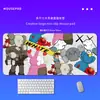 Mouse Pad Kaws Vila Sésamo Venda Quente Transfronteiriça Mouse Pad Tendência Figura de Brinquedo Estampa Vila Sésamo Tapete de Mesa Grande