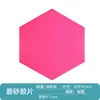 Forma Hexagonal Película Escarchada Color Transparente Fondo de Partición Pintura Decoración Colgante Colgante Material de Arreglo