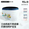 Calzoncillos tipo bóxer de algodón antibacteriano para niños que no pellizcan las nalgas, Calzoncillos tipo bóxer transpirables y cómodos para niños