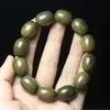 Con fragancia sándalo verde sándalo morado seda dorada cuentas de azufaifo chino pulsera de cuentas de ábaco sección de bambú fabricantes de cuentas para hombre y mujer