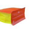 Bolsa de sellado de ocho lados con cremallera fácil de rasgar y frontal de un solo lado hecha a medida de fábrica, bolsa de sellado de alimentos aluminizada mate, bolsa autosellante