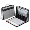 Bolsa Sellable Portátil, Licencia Comercial, Bolsa Todo en Uno para Guardar Sello Oficial Portátil, Bolsa para Organizar Archivos, Bolsa de Oficina con Candado de Contraseña