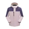 Conjunto de Tres en Uno para Hombre y Mujer 0.05 kg Pieza Exterior Desmontable Cortavientos, Cálido e Impermeable Ropa de Montañismo Soporta Apertura Bidireccional