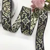 Cinta jacquard tejida de estilo étnico chino, encaje bordado, accesorios, manualidades DIY, decoración de vestuario antiguo Hanfu, textiles para el hogar