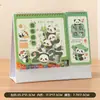 Calendário de Notas de Check-in Ano do Carneiro 2027 Bloco de Notas Calendário de Mesa Personalizado Ornamento de Mesa de Alto Valor Calendário Mensal Cartoon