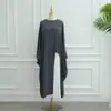 2025Loriya Top Liso Irregular de Cor Sólida Lr1099