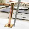 Soporte de piso antiestático totalmente de acero accesorios de piso para sala de máquinas soporte de piso elevado viga de soporte ajustable quilla