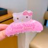 Pinza para el pelo acrílica de Sanrio con forma de perro Yugui, Merlot, Kulomi, para niña, con forma de tiburón