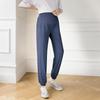 Ropa Exterior de Primavera y Verano para Mujeres Embarazadas Pantalones Delgados Pantalones de Seda Helada Pantalones Casuales Capris Holgados de Talla Grande Leggings Ropa de Verano para Mujeres Embarazadas