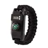 Pulsera de cuerda de paraguas directa de fábrica, pulsera de reloj multifuncional, cuerda de mano para acampar y supervivencia en aventuras al aire libre, pulsera táctica