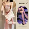 Lingerie Sexy Feminina Estilo República da China Conjunto Sexy Retrô Hanfu Tentação Transparente Faixa de Barriga Clássica Conjunto de Pijama Feminino