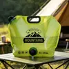 Bolsa de Agua para Exteriores, Cubo Plegable Portátil para Agua Potable, Bolsa de Almacenamiento de Agua para Acampar y Viajar, Bolsa de Almacenamiento de Agua para Montañismo, Bolsa de Transporte de Agua de Gran Capacidad