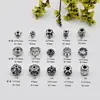Prata de lei S925 acessórios DIY contas espaçadoras vintage contas de posicionamento cabeça de fio Xizang pulseira de contas feita à mão acessórios de joia para pulseira