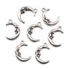 Ins Viento 17 Luna Mixta DIY Colgante de Plata Antigua Encanto Natural Accesorios Creativos Hechos a Mano Accesorios Accesorios Explosiones