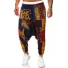 Calças Bloomers Masculinas Outono 2020 Novo Estilo Chinês Calças Floridas Masculinas Largas Tamanho Grande Calças Casuais Calças Baggy do Nepal