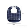 Impermeable para ancianos Impermeable para ancianos Comida Antifouling Pantufla Babero Babero para adultos Bolsillo para alimentos Cuidado en residencia de ancianos