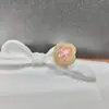 14K Zircônia Micro-Incustada Trevo de Quatro Folhas Contas com Furo Passante Pulseira Colar DIY Feito à Mão Acessórios de Joia Cristal Design Original