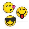 2025 nueva expresión cara sonriente zapatos flor corazón amor hebilla decorativa accesorios hebilla transfronteriza pequeño regalo accesorios para zapatos DIY
