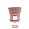 Maceta Redonda Grande Simple Transpirable para Balcón de Casa y Escritorio para Plantar Rosas