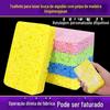 Atacado do Fabricante Celulose de Madeira Natural Algodão Pano de Lavar Louça Cozinha Tarefas Domésticas Limpeza Esponja Bloco Palha de Aço Esponja Pano Escova para Panela e Tigela