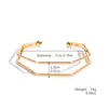 Set de Brazaletes Minimalista Transfronterizo Europeo y Americano Nuevo Personalidad Exagerada Estilo Ins Lujo Ligero Sentido de Alta Gama Brazalete Transfronterizo de Uña