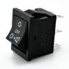 Interruptor de Barco Negro KCD1 Interruptor Basculante de Seis Pines Tres Velocidades Transferencia Especial Electrodomésticos Interruptor