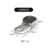 Posicionamento 25mm suporte de tubo para guarda-roupa haste de pendurar base de flange de ferro suporte de vestuário suporte de tubo redondo fabricantes atacado