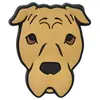 Los 100 Clips para Bolígrafo de Plástico Suave de PVC con Forma de Perro Más Vendidos de Amazon Accesorios Decorativos Dibujos Animados Clips para Bolígrafo de Punta Redonda