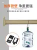 Acessórios para varão de cabide de guarda-roupa espessado, base de suporte para varão de armário, montagem com flange, varão de cabide fixo, acessórios internos de armário