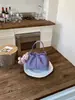 Bolsa de Ombro Casual com Pingente Estilo Coreano para Mulheres 2026 Nova Bolsa Nuvem Plissada Bolsa de Mão Fresca Bolsa Transversal de Cor Sólida