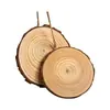 Rodajas de Madera al por Mayor para Manualidades DIY en Jardín de Infancia, Rodajas de Madera Redondas para Decoración, Rodajas de Madera de Halloween, Navidad