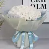 Ramo de Rosas Tanabata Flores Artificiales Hechas a Mano Flores de Jabón para el Cumpleaños de la Novia Regalo del Día de San Valentín