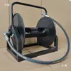 Manguera de salida de agua para lavadora de autos de alta presión, carrete de manguera, manguera de alambre de acero a prueba de explosiones, estante de almacenamiento, accesorios de limpieza, enrollador de bobina