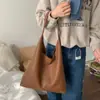 Bolso de Axila de Gran Capacidad Estilo Coreano para Mujer 2025 Nuevo Otoño e Invierno Bolso de Hombro Retro Bolso Tote Simple Versátil