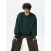 Sudadera con cuello redondo bordada de peso pesado American cleanfi para hombre, moderna, primavera y otoño 2026, suéter versátil deportivo retro