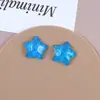 Versión Coreana de Cielo Estrellado Soñador Gradiente Brillo Estrella de Cinco Puntas Pasador para el Cabello Funda para Teléfono Móvil Accesorios para Joyería DIY Material Venta al por Mayor