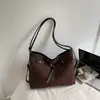 Bolsos para Mujer 2025 Moda Otoño Nuevo Casual Gran Capacidad Texturizado Bolso de Hombro Tote Mochila Cruzada Simple