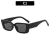 Gafas de Sol Versátiles de Estilo Callejero Europeas y Americanas para TikTok con Protección Solar Gafas de Sol de Colores Gelatinosos de Moda Gafas de Sol de Verano con Protección Solar