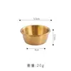 Plato Pequeño de Acero Inoxidable 304 para Guarniciones, Salsa de Tomate, Plato para Condimentos, Plato Occidental para Filete, Plato para Salsa de Pimienta Negra, Plato para Kimchi